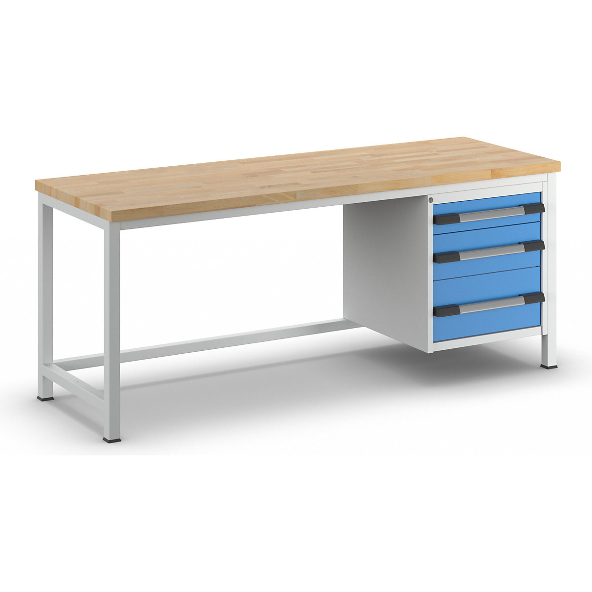 Bancada de trabalho, estrutura modular série 8000 – eurokraft pro