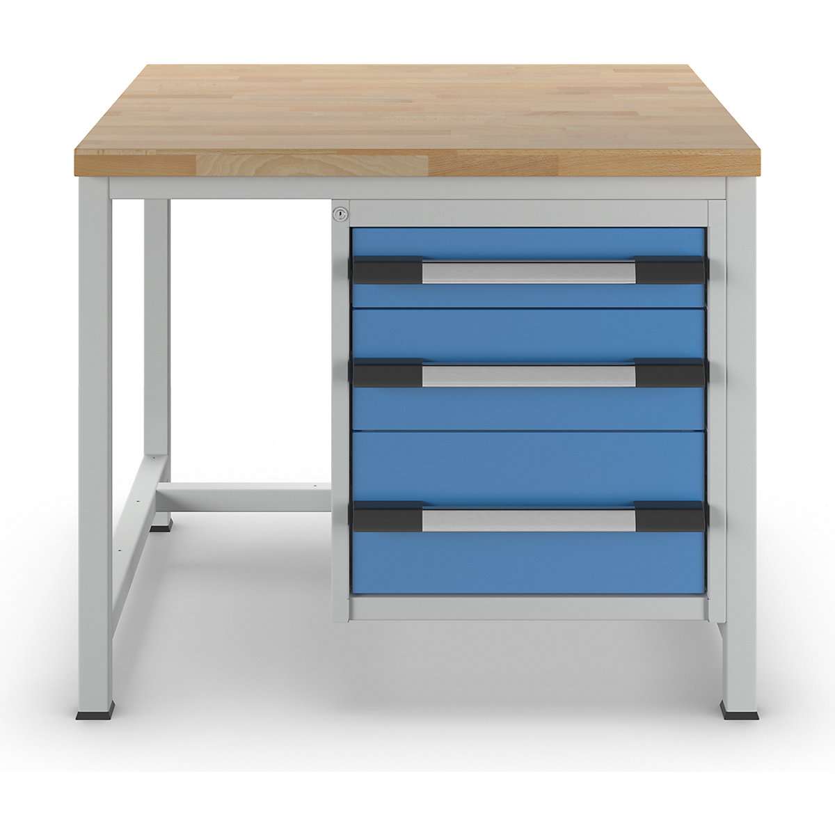 Bancada de trabalho, estrutura modular série 8000 – eurokraft pro (Imagem do produto 5)-4