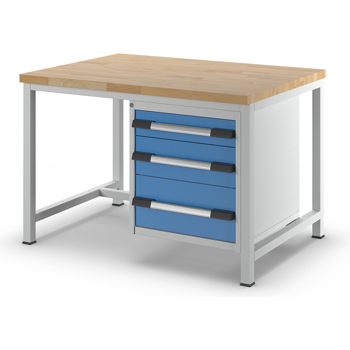 Bancada de trabalho, estrutura modular série 8000 – eurokraft pro (Imagem do produto 7)-6