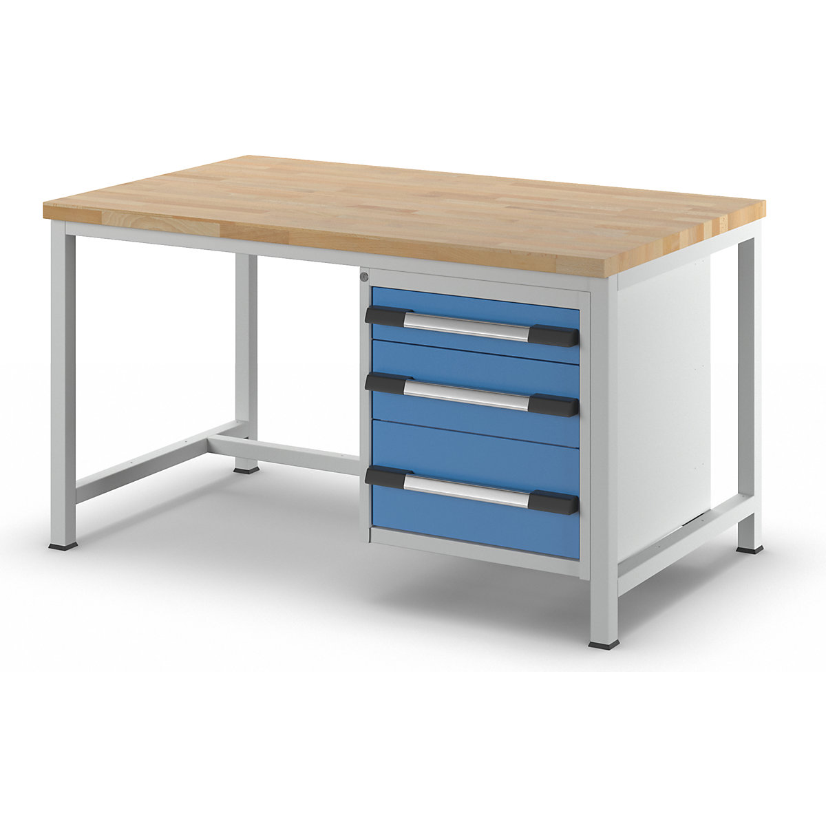 Bancada de trabalho, estrutura modular série 8000 – eurokraft pro (Imagem do produto 7)-6