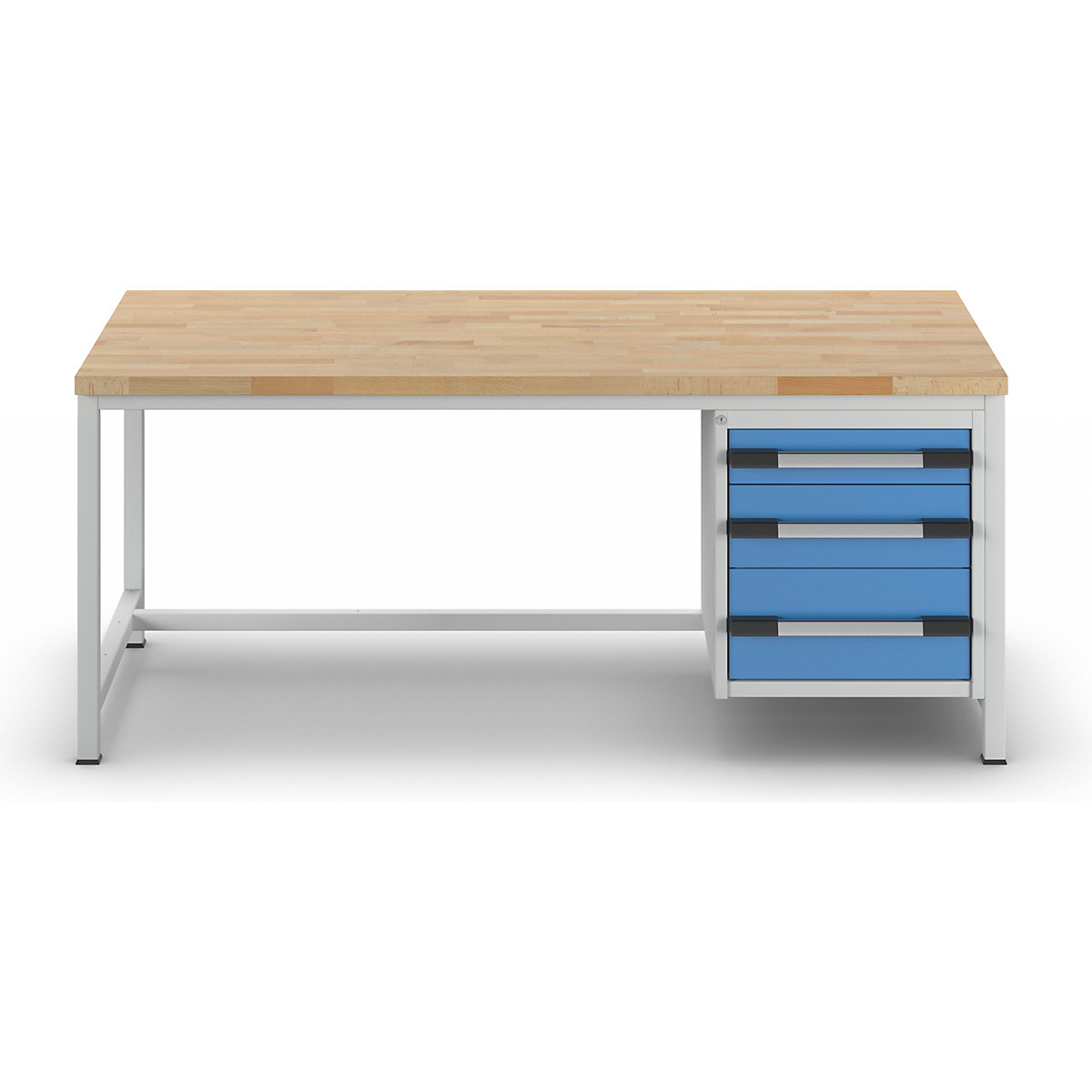 Bancada de trabalho, estrutura modular série 8000 – eurokraft pro (Imagem do produto 4)-3