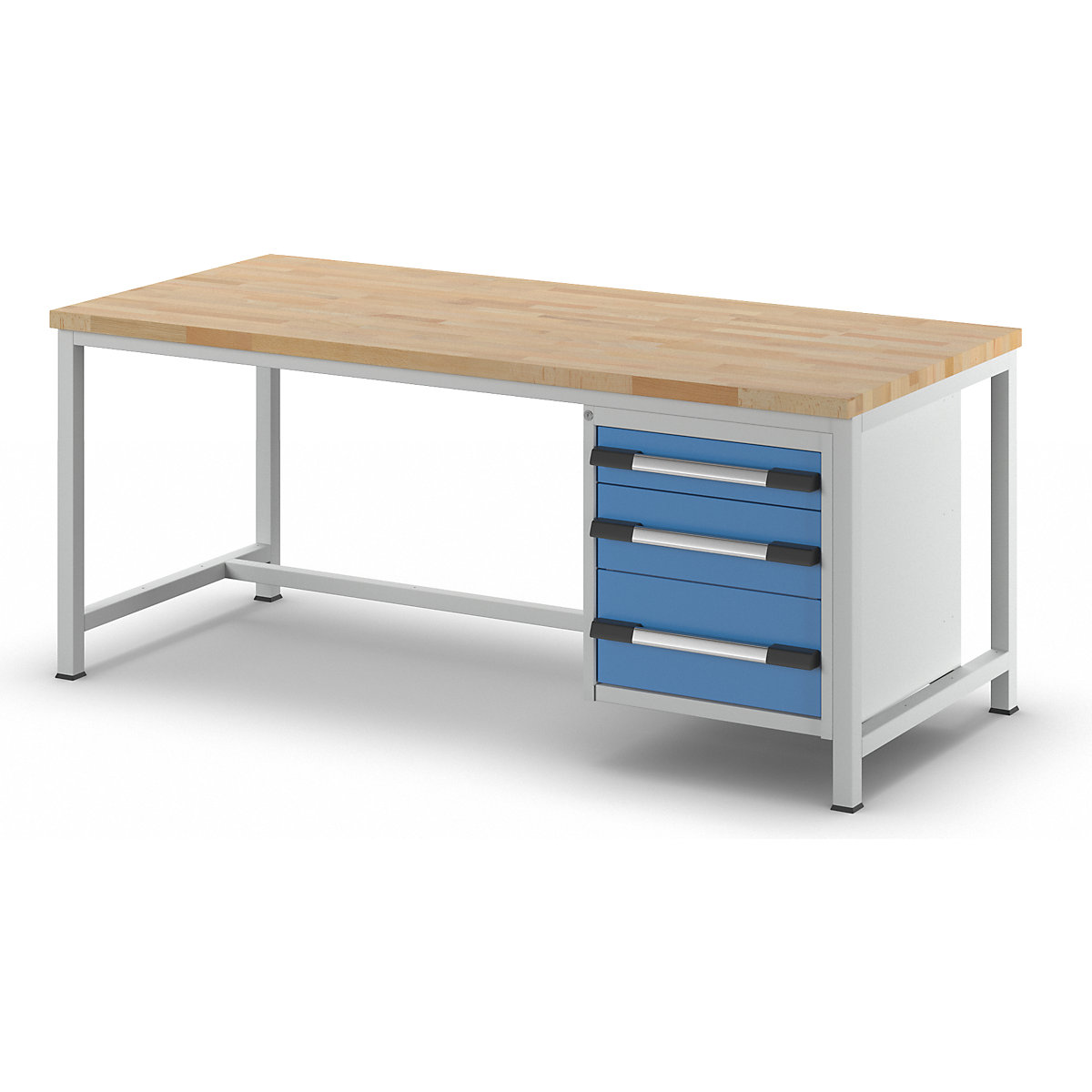 Bancada de trabalho, estrutura modular série 8000 – eurokraft pro (Imagem do produto 7)-6