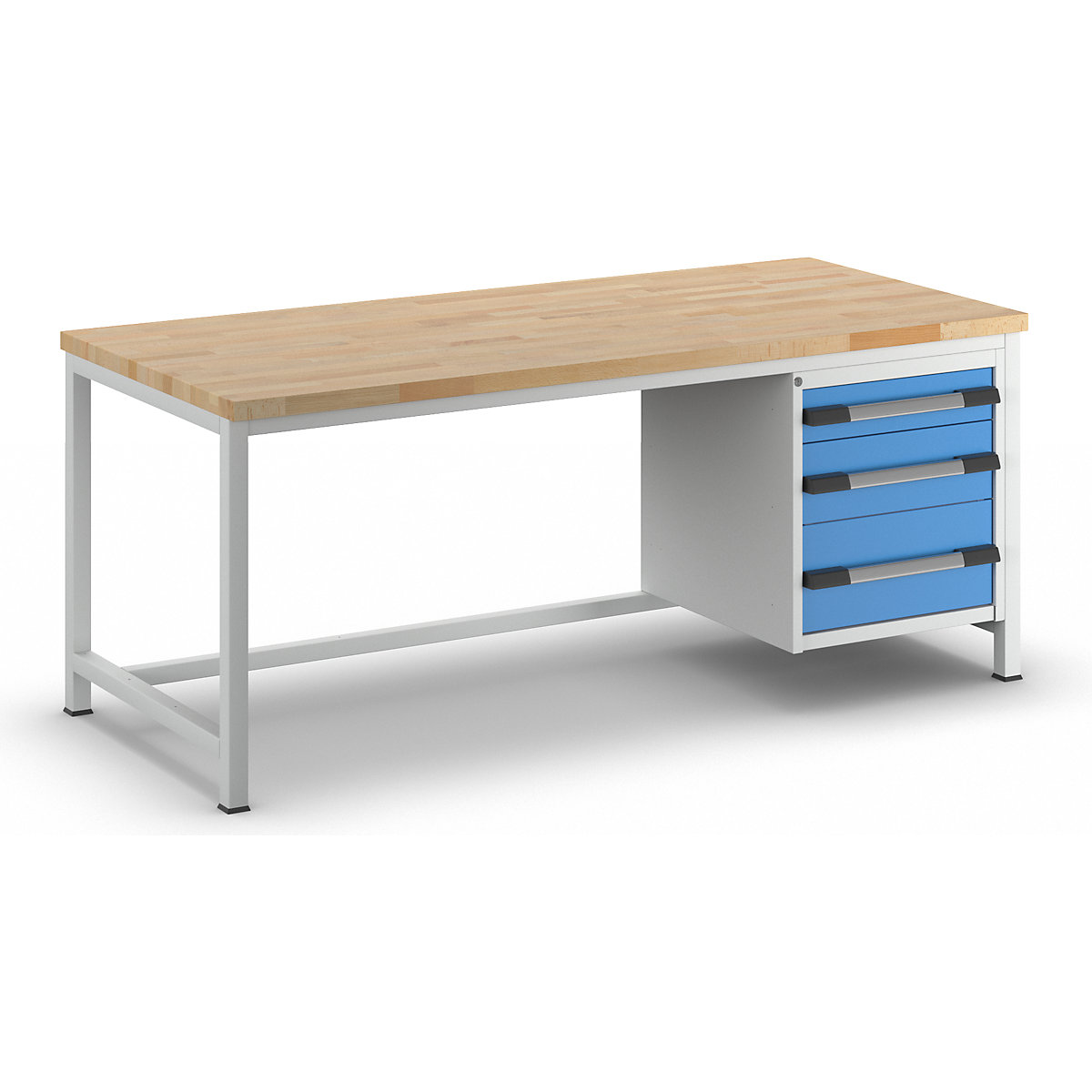 Bancada de trabalho, estrutura modular série 8000 – eurokraft pro