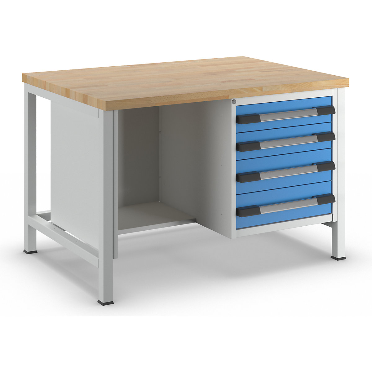 Bancada de trabalho, estrutura modular série 8000 – eurokraft pro