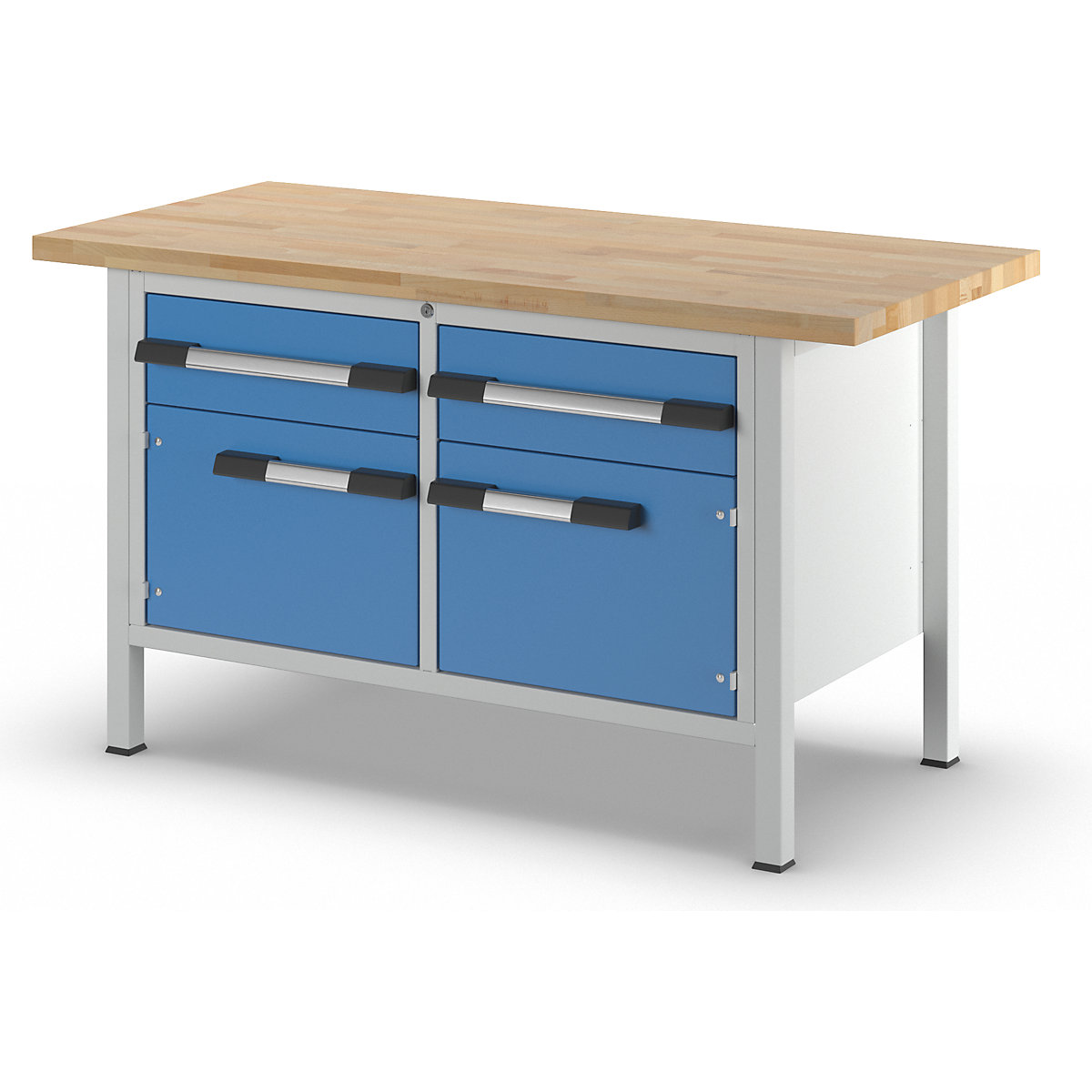 Bancada de trabalho, estrutura modular série 8000 – eurokraft pro (Imagem do produto 7)-6