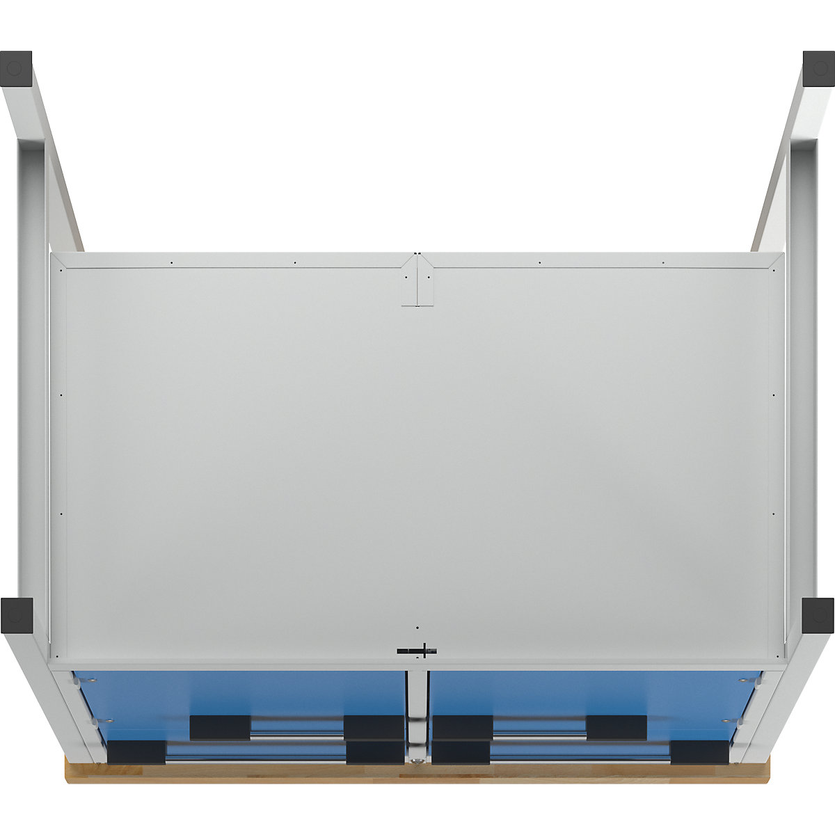 Bancada de trabalho, estrutura modular série 8000 – eurokraft pro (Imagem do produto 5)-4