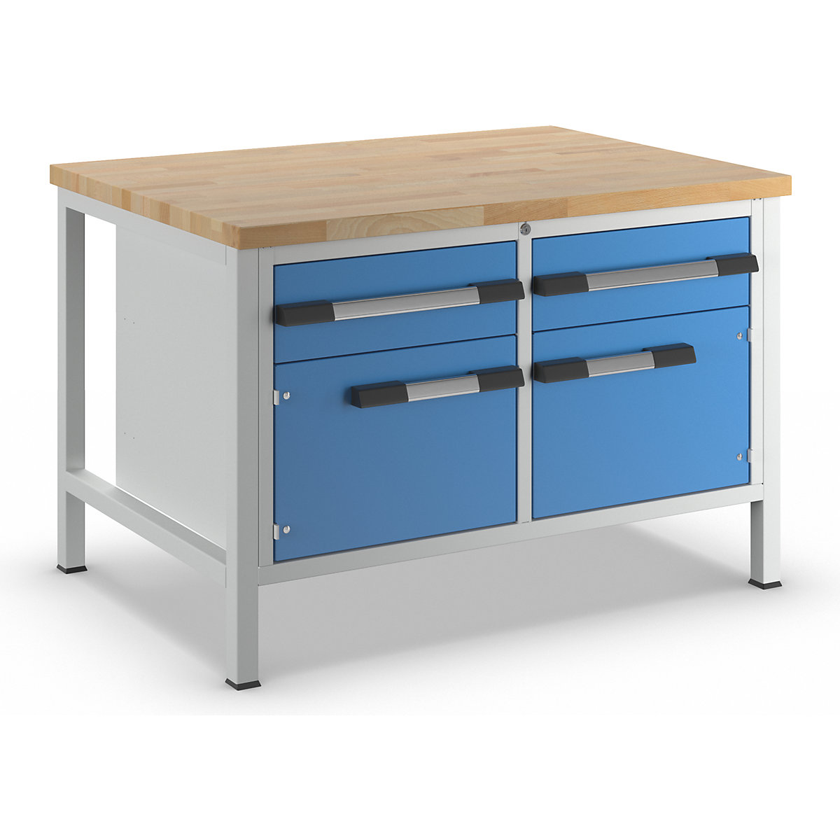 Bancada de trabalho, estrutura modular série 8000 – eurokraft pro