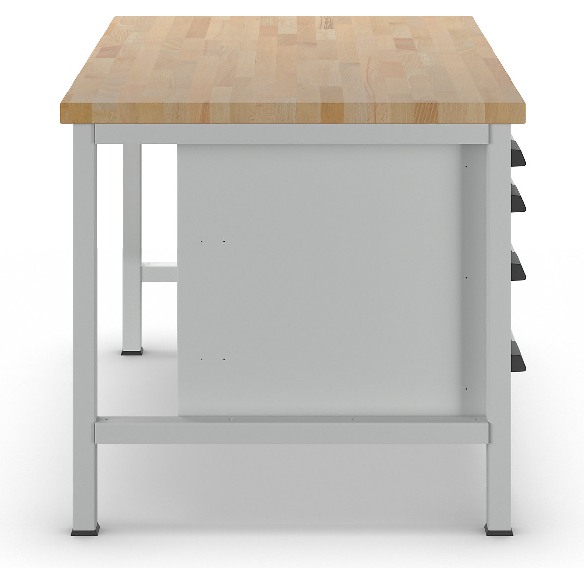 Bancada de trabalho, estrutura modular série 8000 – eurokraft pro (Imagem do produto 4)-3