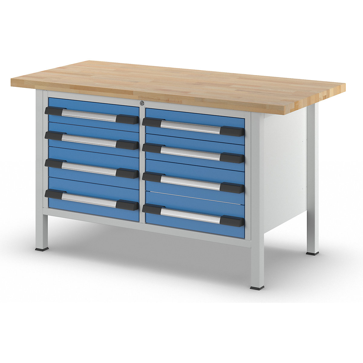 Bancada de trabalho, estrutura modular série 8000 – eurokraft pro (Imagem do produto 7)-6