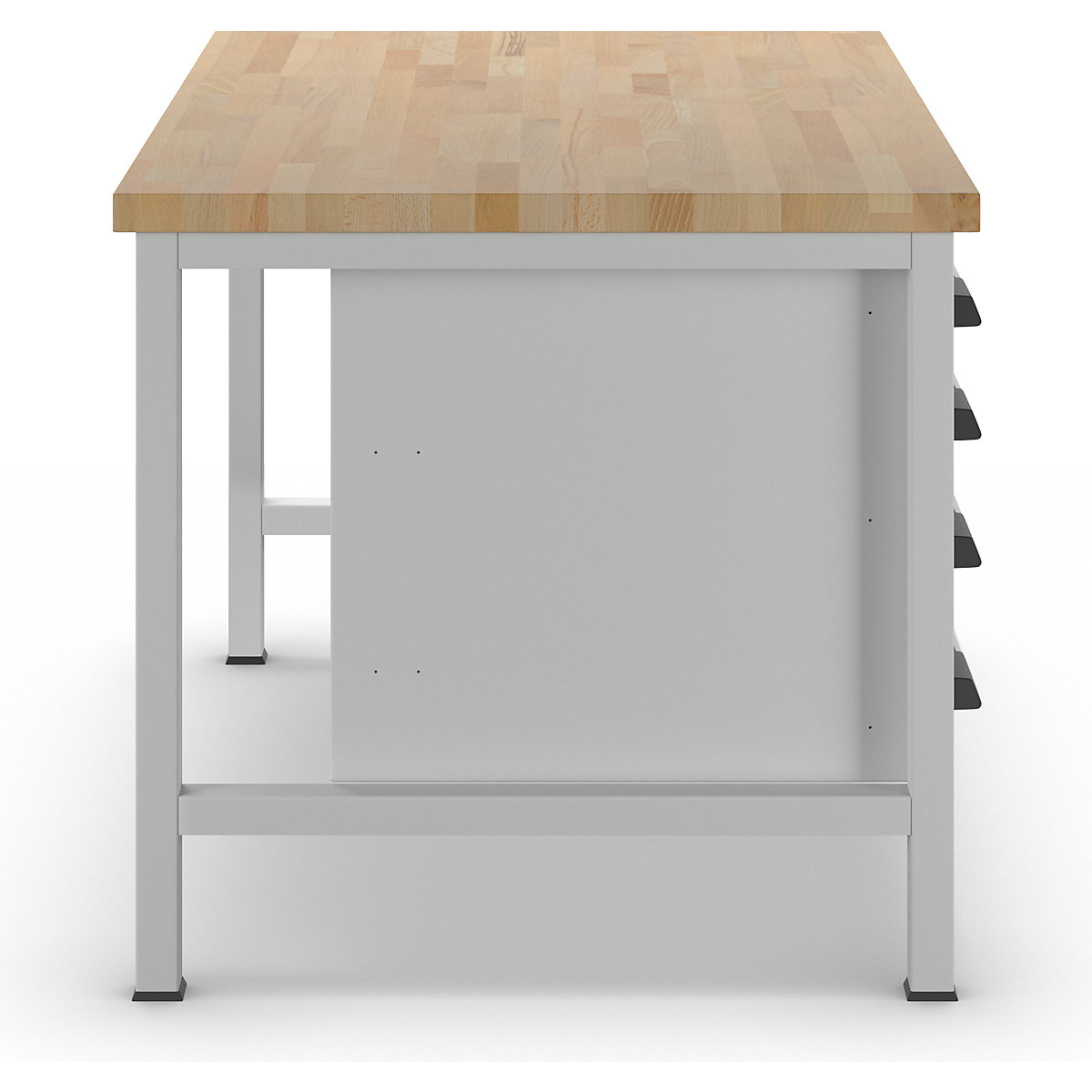 Bancada de trabalho, estrutura modular série 8000 – eurokraft pro (Imagem do produto 3)-2