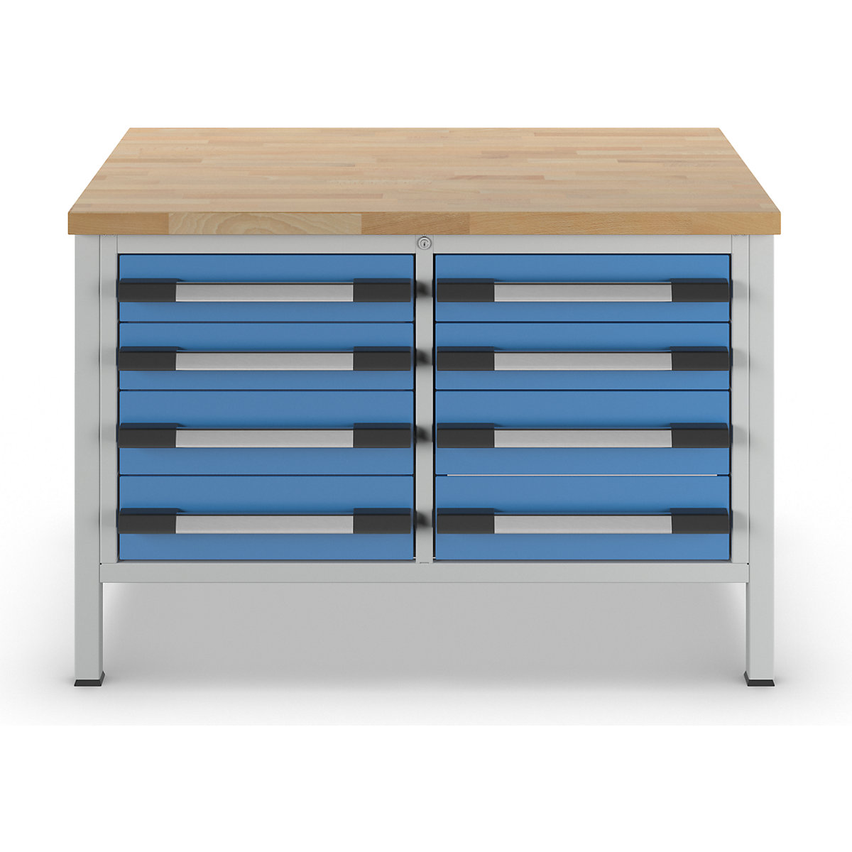 Bancada de trabalho, estrutura modular série 8000 – eurokraft pro (Imagem do produto 4)-3