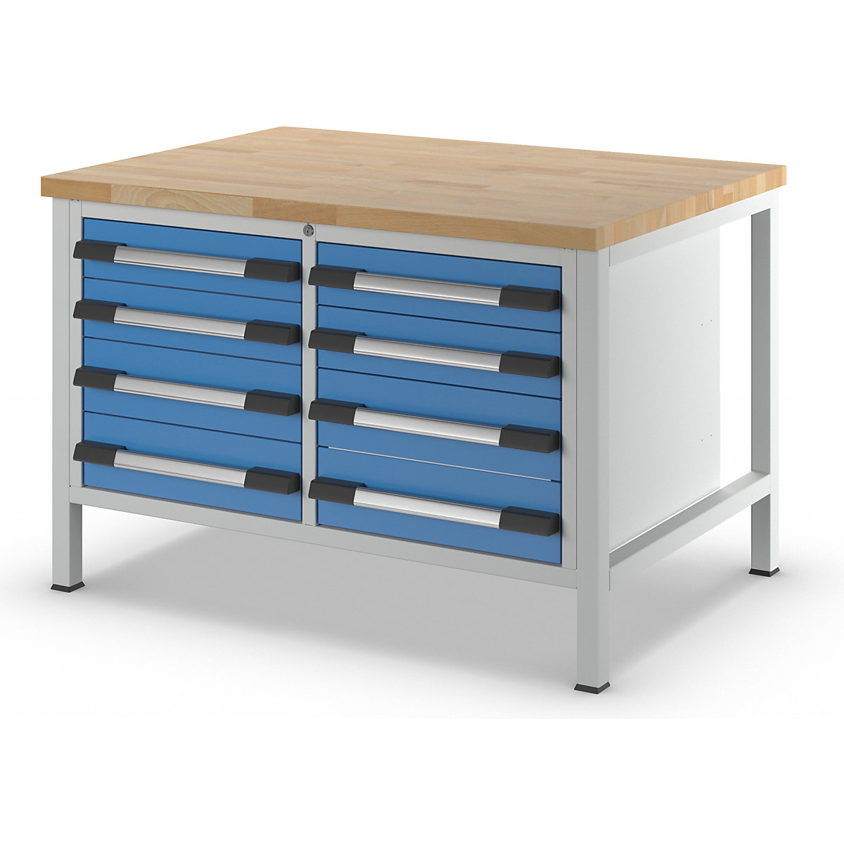 Bancada de trabalho, estrutura modular série 8000 – eurokraft pro (Imagem do produto 7)-6