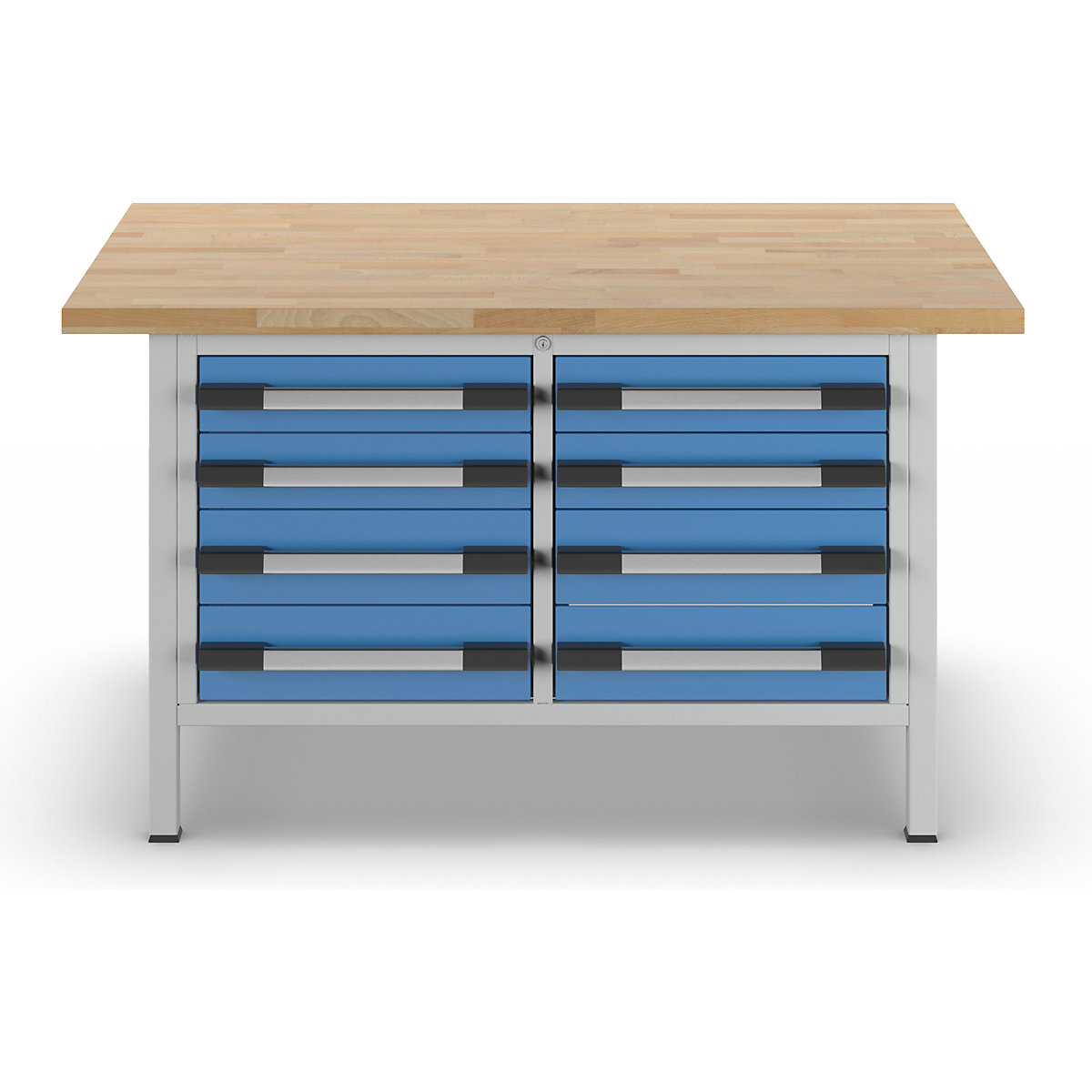 Bancada de trabalho, estrutura modular série 8000 – eurokraft pro (Imagem do produto 3)-2