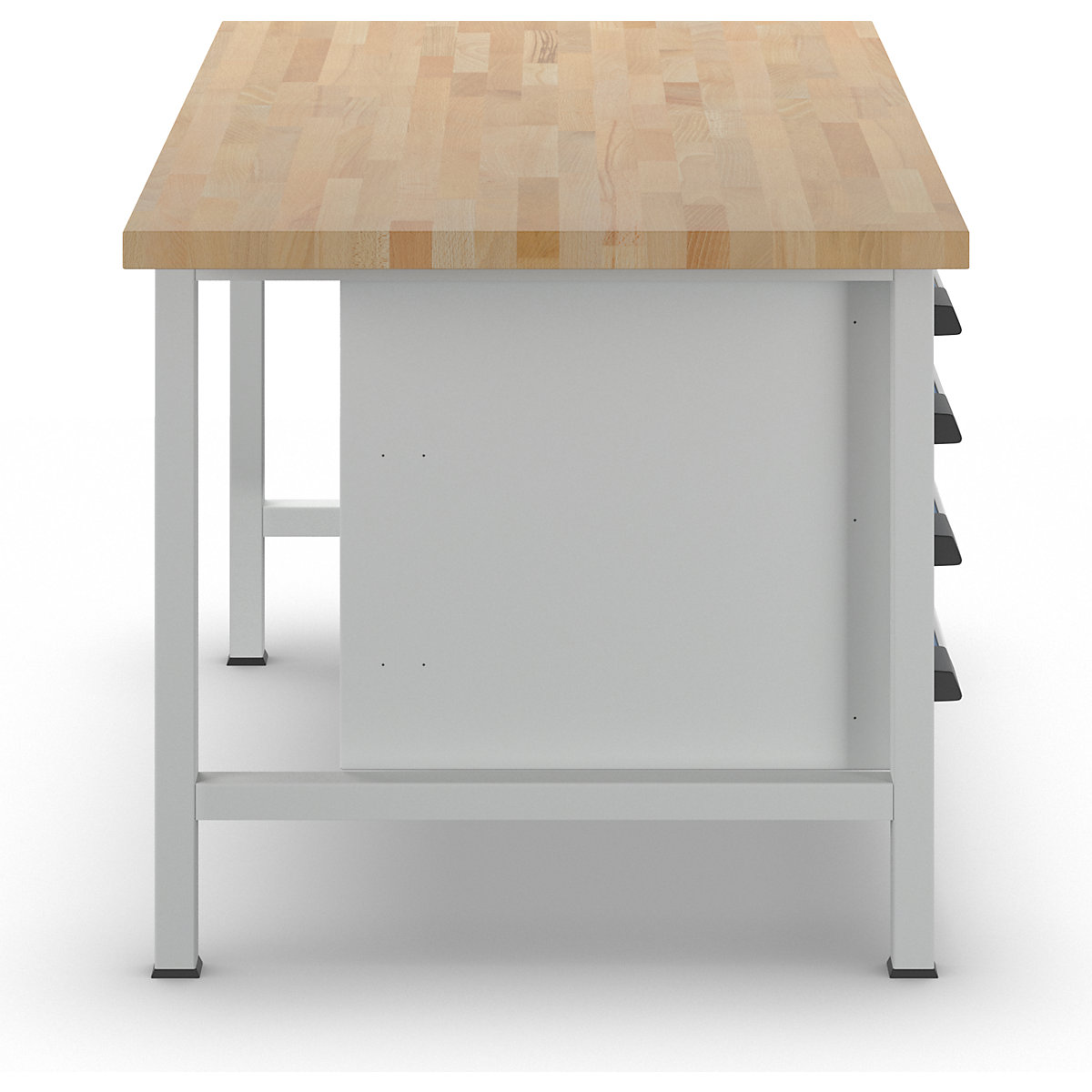 Bancada de trabalho, estrutura modular série 8000 – eurokraft pro (Imagem do produto 4)-3