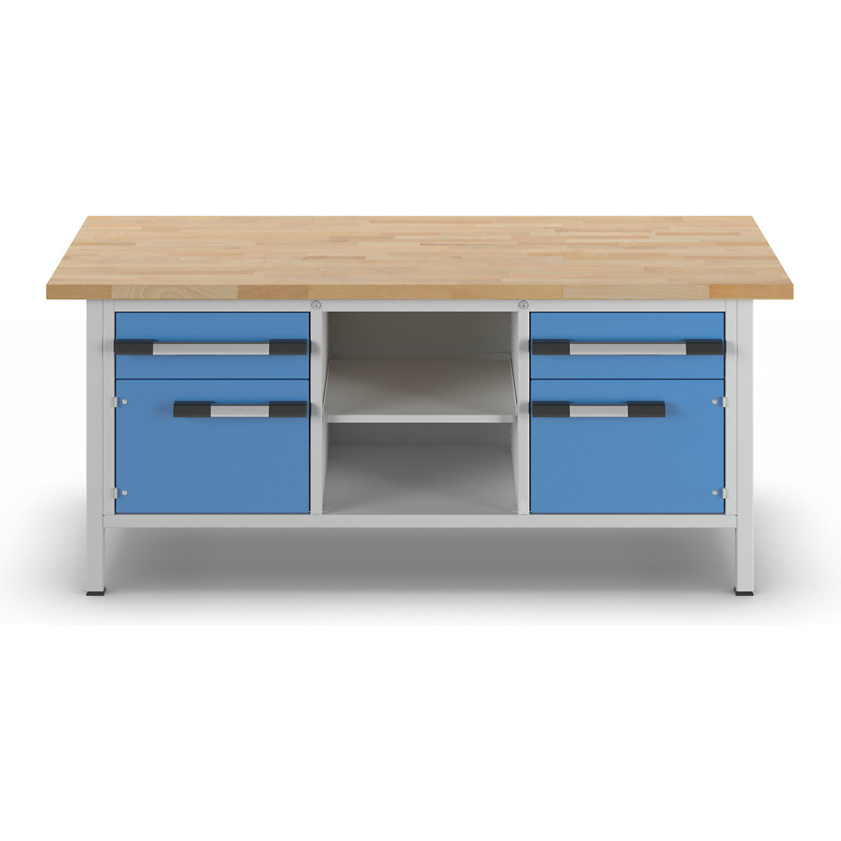 Bancada de trabalho, estrutura modular série 8000 – eurokraft pro (Imagem do produto 3)-2
