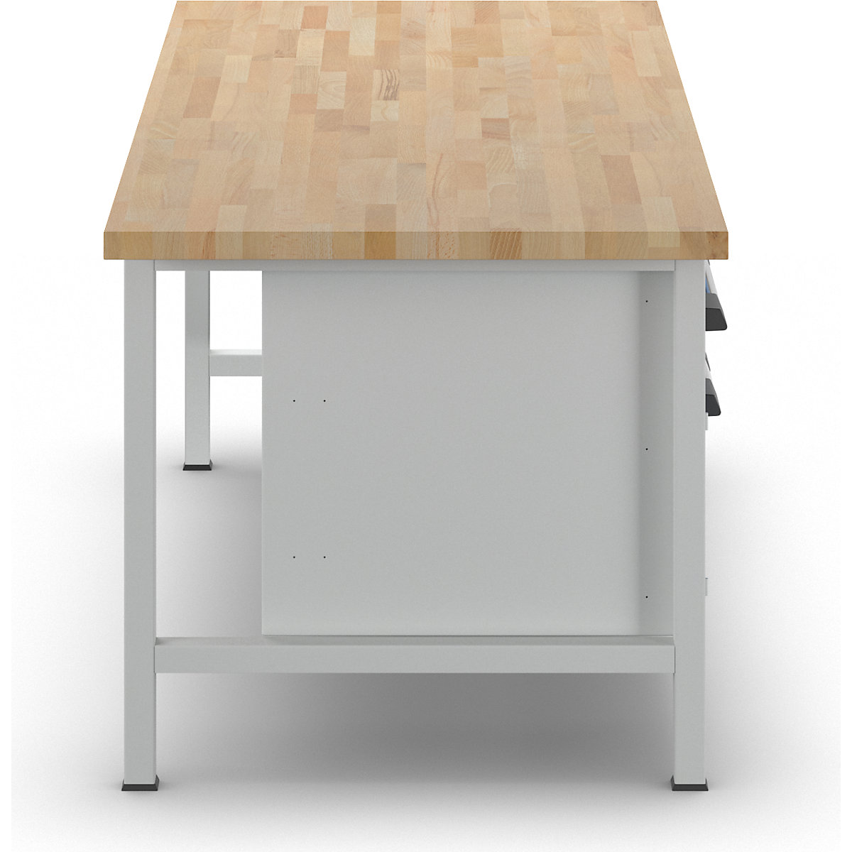 Bancada de trabalho, estrutura modular série 8000 – eurokraft pro (Imagem do produto 4)-3