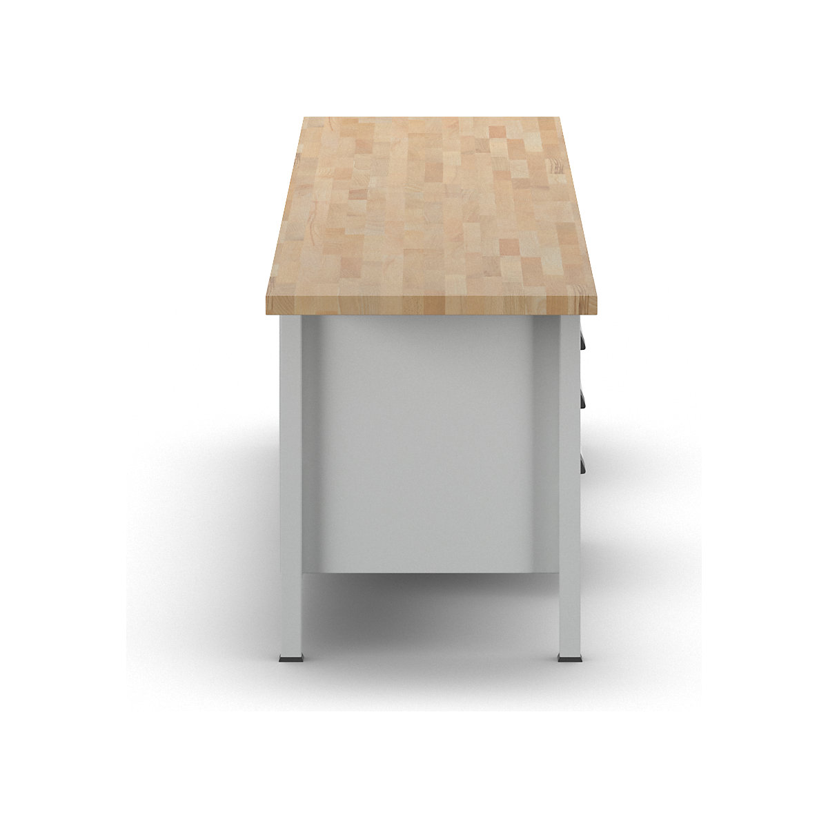 Bancada de trabalho, estrutura modular série 8000 – eurokraft pro (Imagem do produto 4)-3