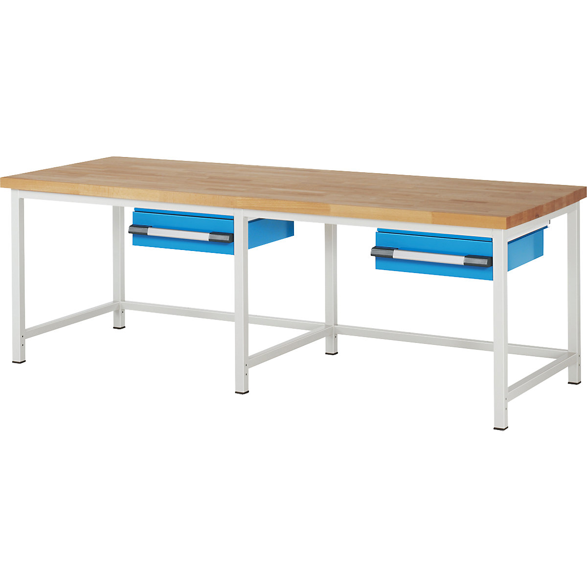 Bancada de trabalho, estrutura modular série 8000 – eurokraft pro (Imagem do produto 9)-8
