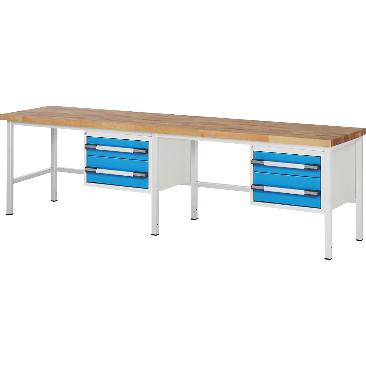 Bancada de trabalho, estrutura modular série 8000 – eurokraft pro (Imagem do produto 6)-5