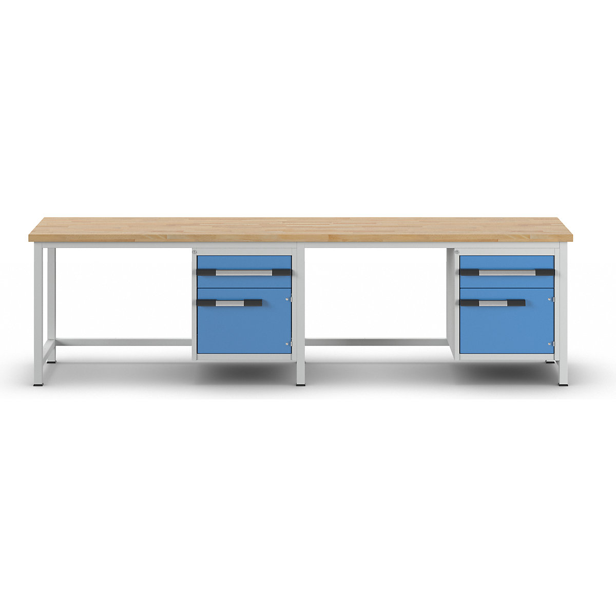 Bancada de trabalho, estrutura modular série 8000 – eurokraft pro (Imagem do produto 2)-1