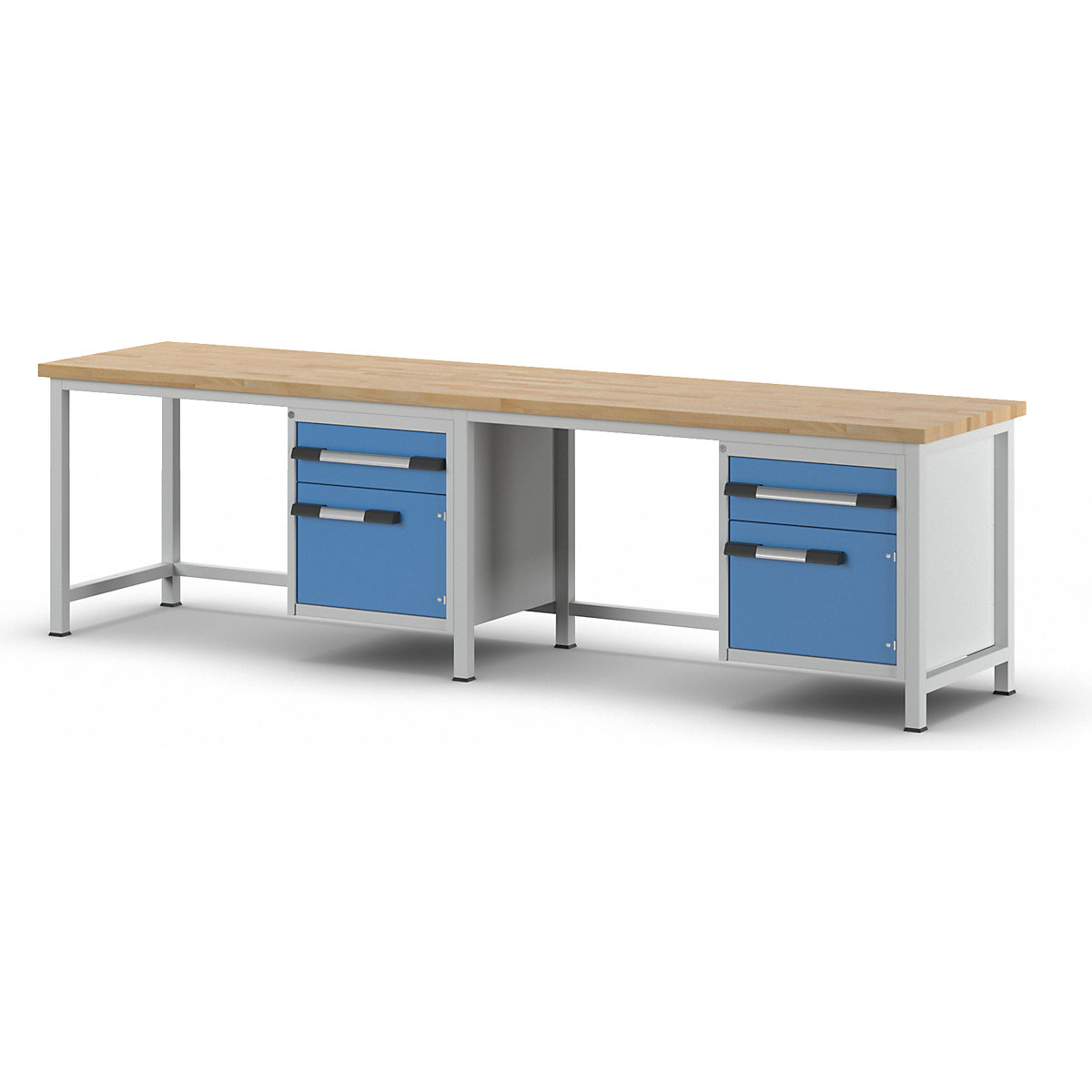 Bancada de trabalho, estrutura modular série 8000 – eurokraft pro (Imagem do produto 5)-4