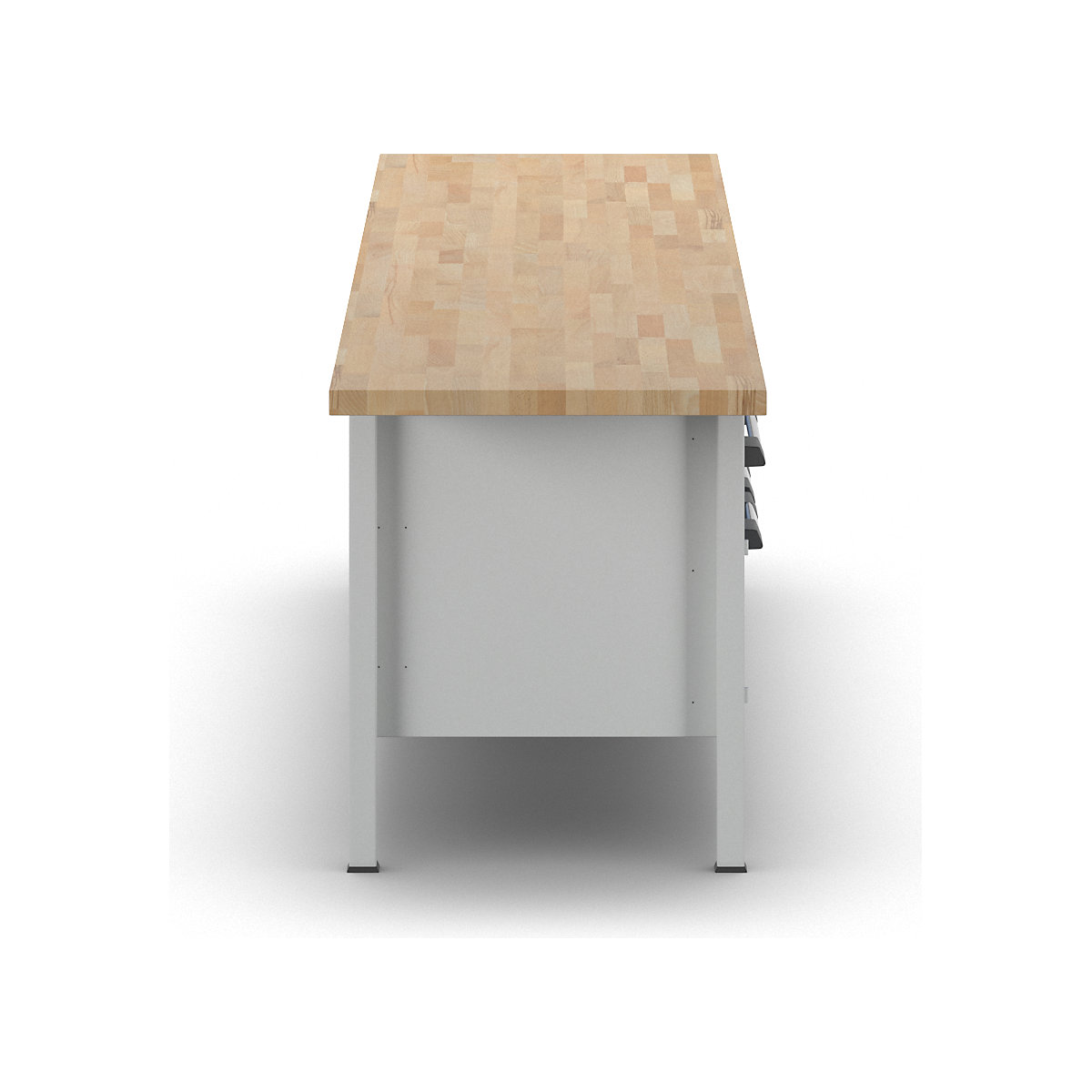 Bancada de trabalho, estrutura modular série 8000 – eurokraft pro (Imagem do produto 4)-3