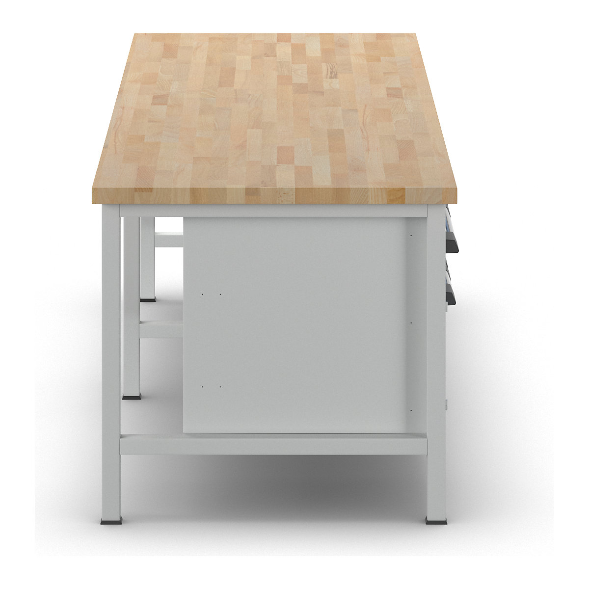 Bancada de trabalho, estrutura modular série 8000 – eurokraft pro (Imagem do produto 4)-3