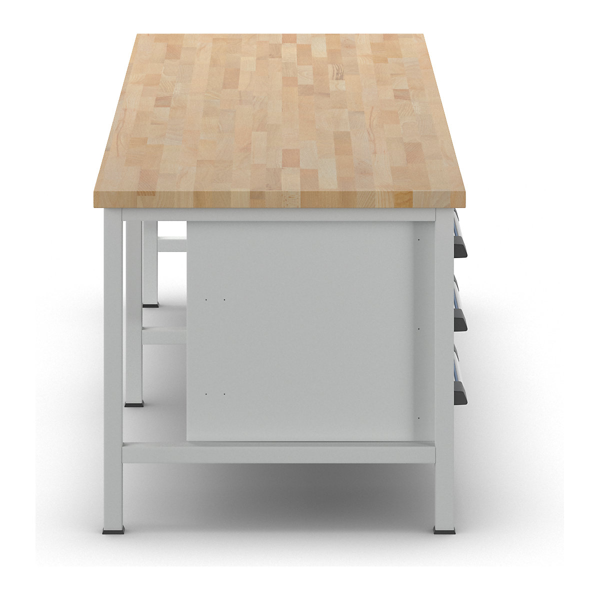 Bancada de trabalho, estrutura modular série 8000 – eurokraft pro (Imagem do produto 5)-4