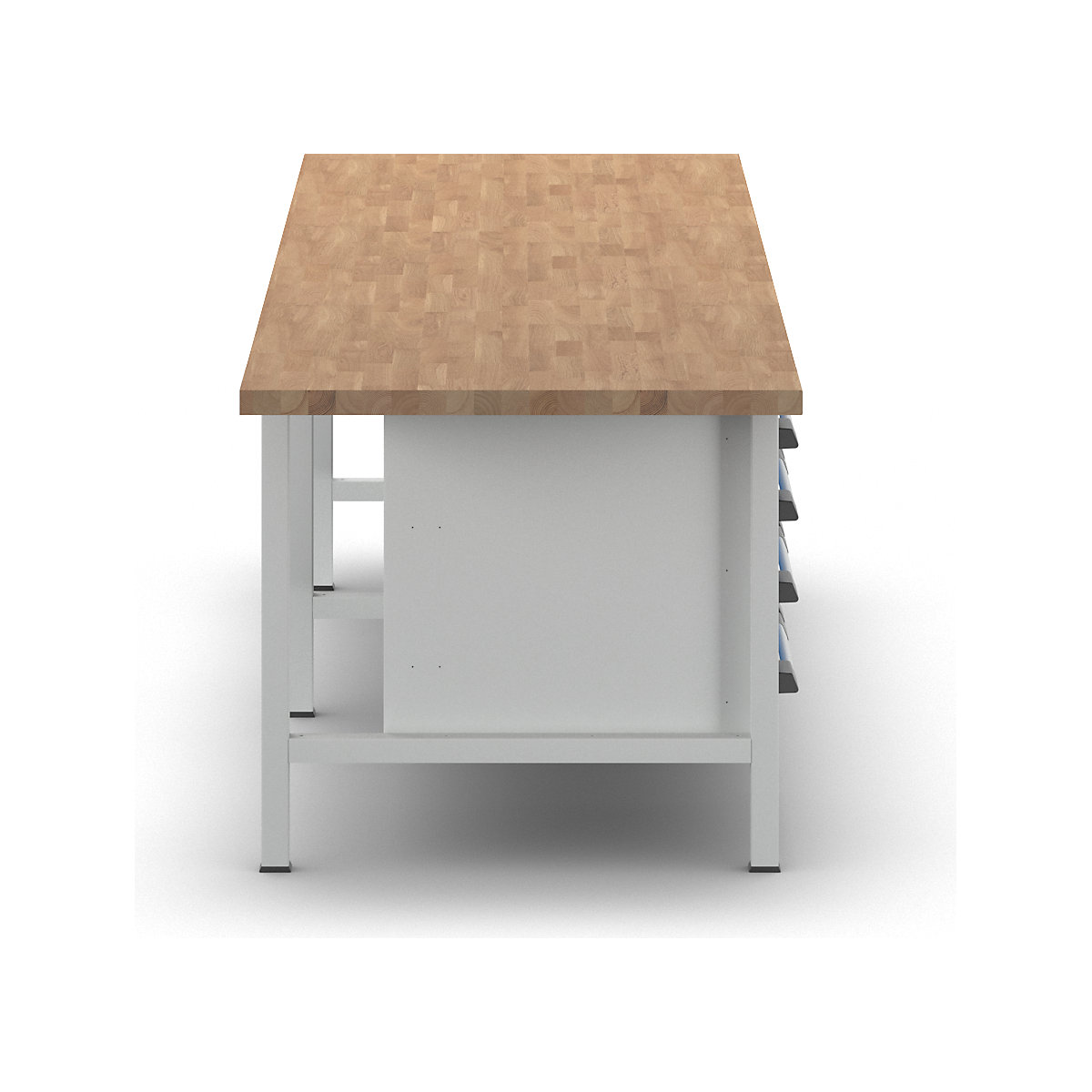 Bancada de trabalho, estrutura modular série 8000 – eurokraft pro (Imagem do produto 5)-4