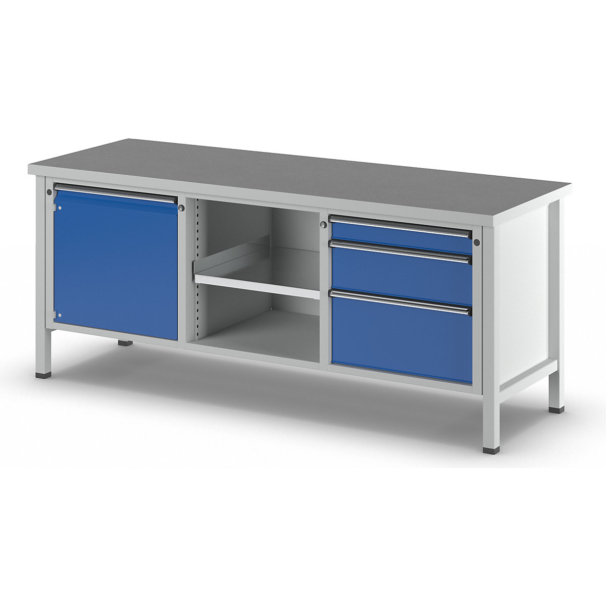 Bancada de trabalho, estrutura modular série V – ANKE (Imagem do produto 8)-7