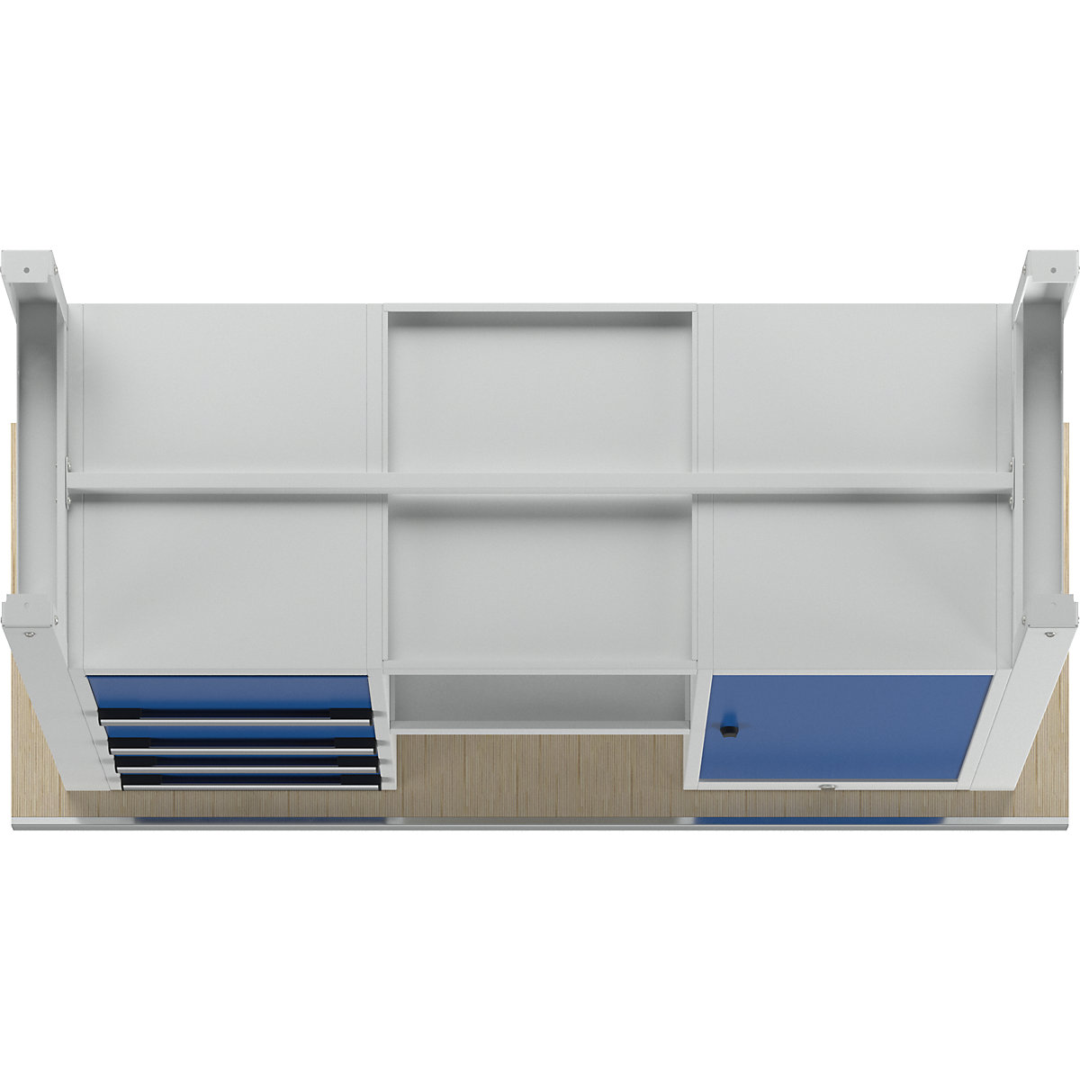 Bancada de trabalho, sistema modular – eurokraft basic (Imagem do produto 8)-7