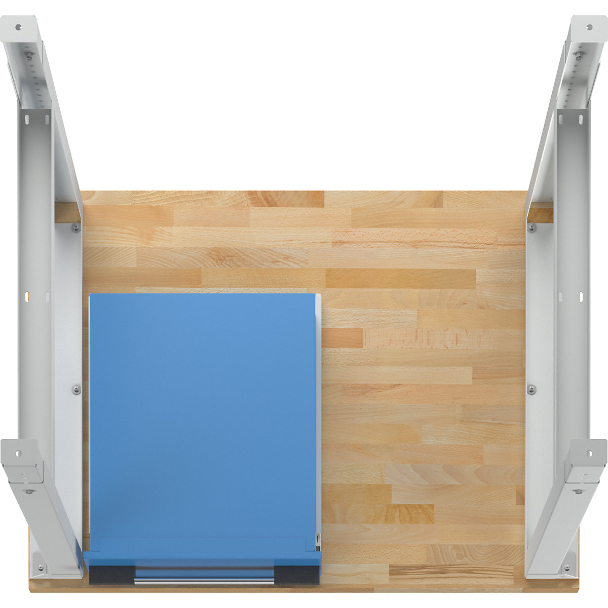 Bancada de trabalho, sistema modular série 7000 – eurokraft pro (Imagem do produto 8)-7