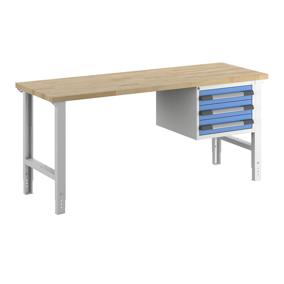 Bancada de trabalho, sistema modular série 7000 – eurokraft pro