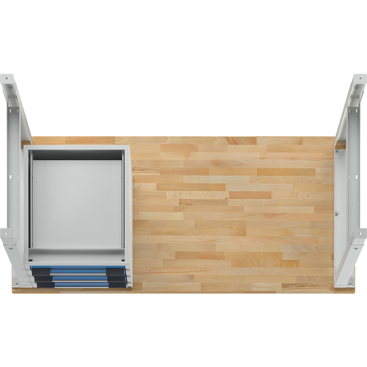 Bancada de trabalho, sistema modular série 7000 – eurokraft pro (Imagem do produto 8)-7