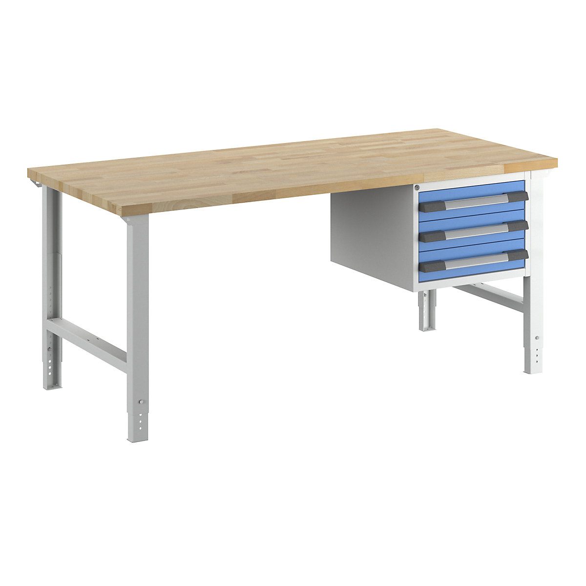 Bancada de trabalho, sistema modular série 7000 – eurokraft pro