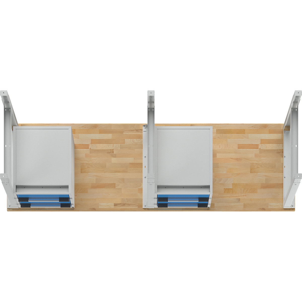 Bancada de trabalho, sistema modular série 7000 – eurokraft pro (Imagem do produto 8)-7