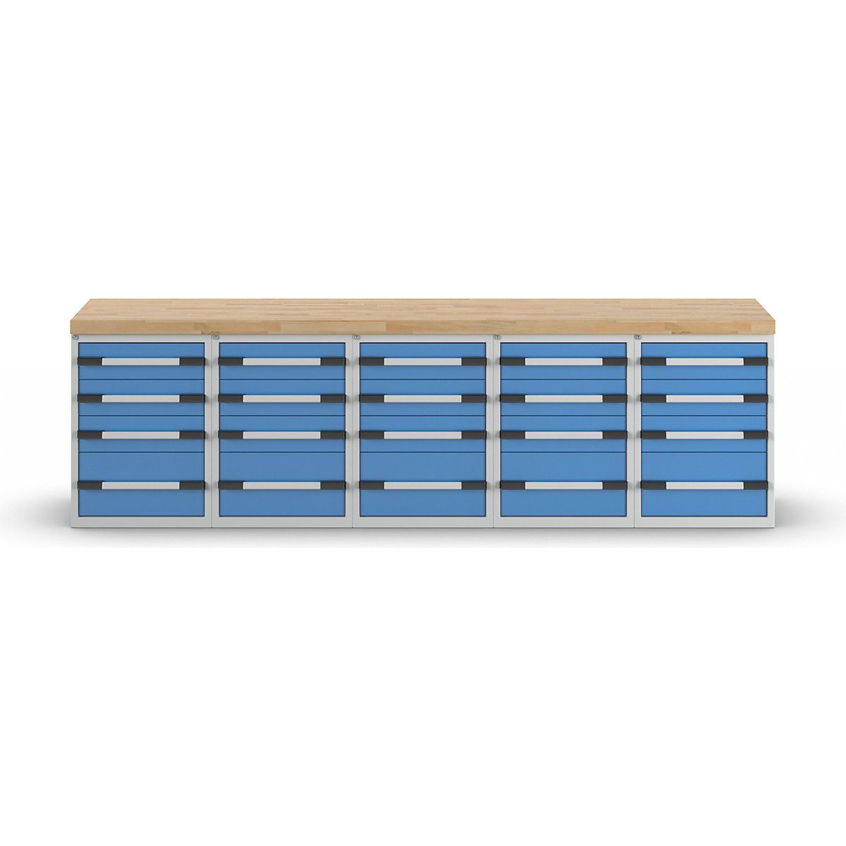 Bancada de trabalho, sistema modular série 7000 – eurokraft pro (Imagem do produto 7)-6
