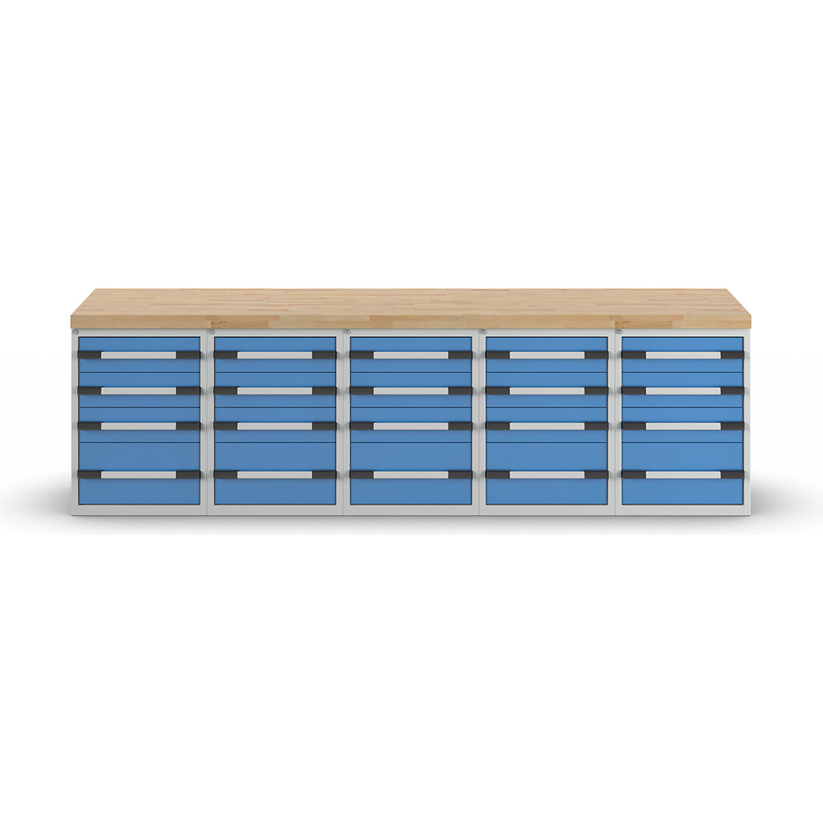 Bancada de trabalho, sistema modular série 7000 – eurokraft pro (Imagem do produto 4)-3