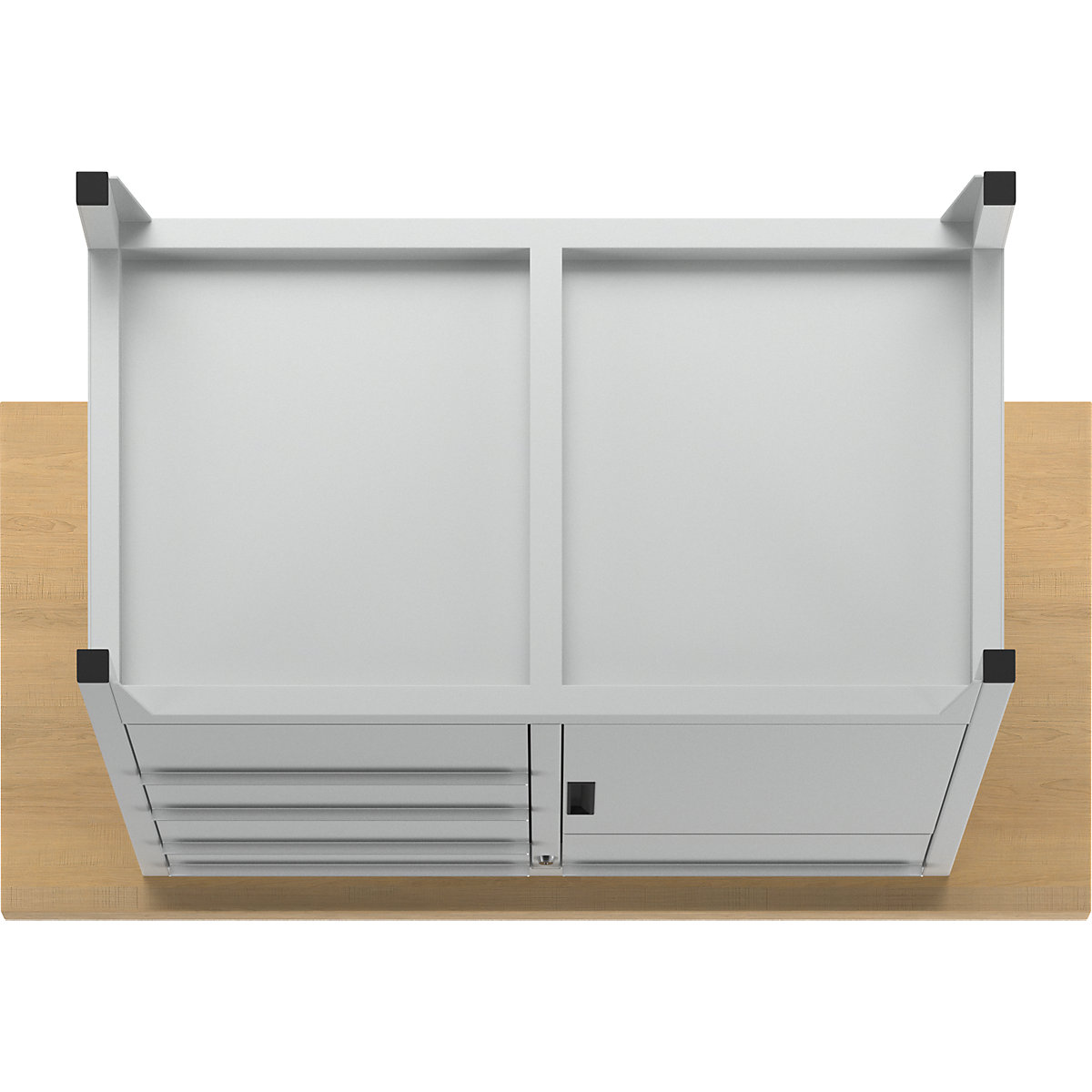 Largura da bancada de trabalho 1500 mm, estrutura modular – LISTA (Imagem do produto 6)-5