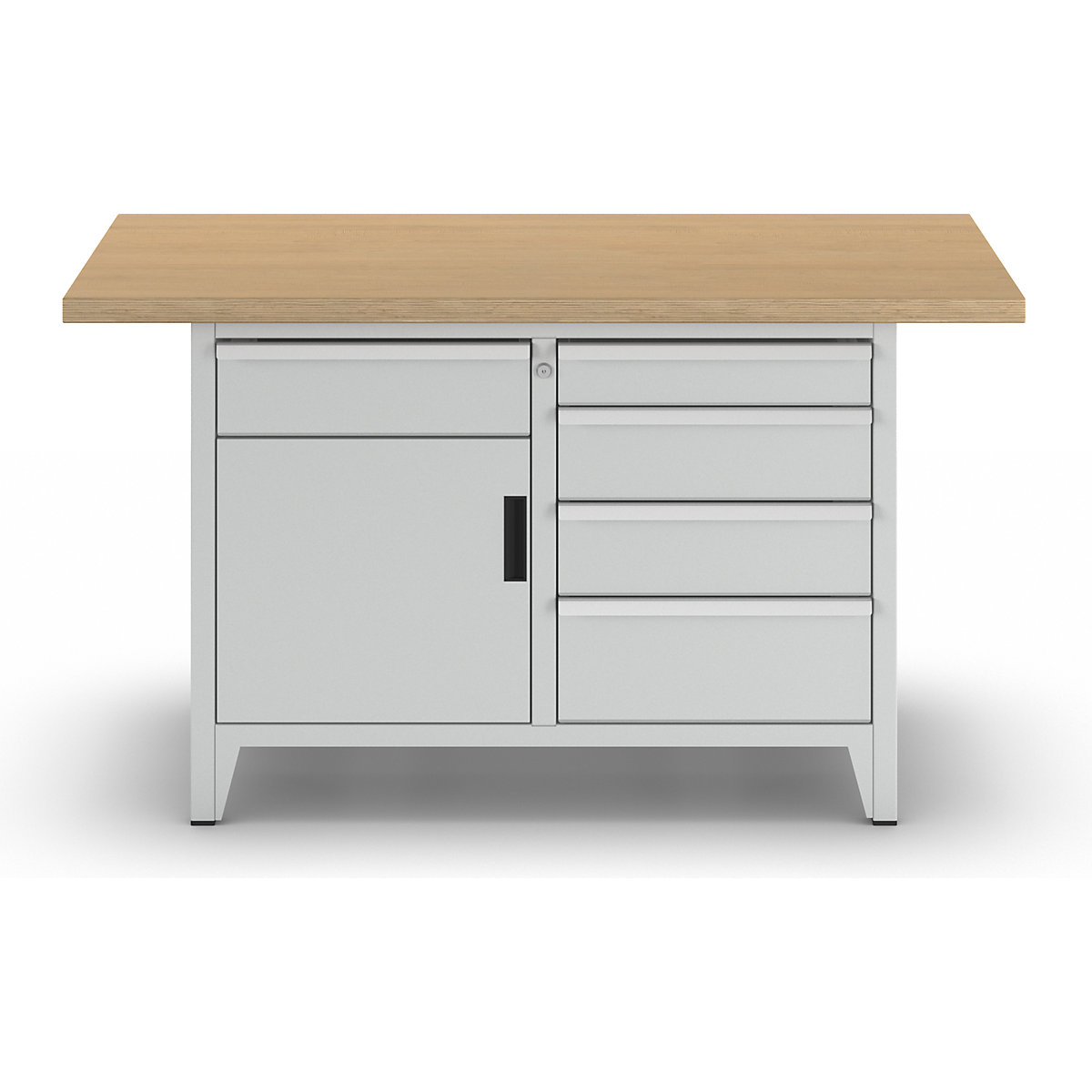 Largura da bancada de trabalho 1500 mm, estrutura modular – LISTA (Imagem do produto 4)-3