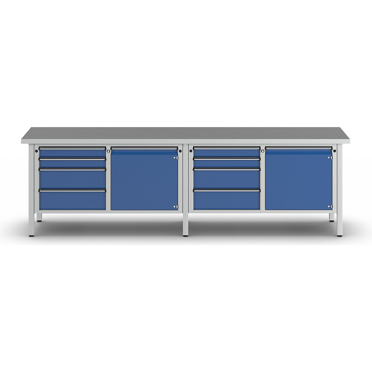 Largura da bancada de trabalho 2800 mm, estrutura modular – ANKE (Imagem do produto 8)-7