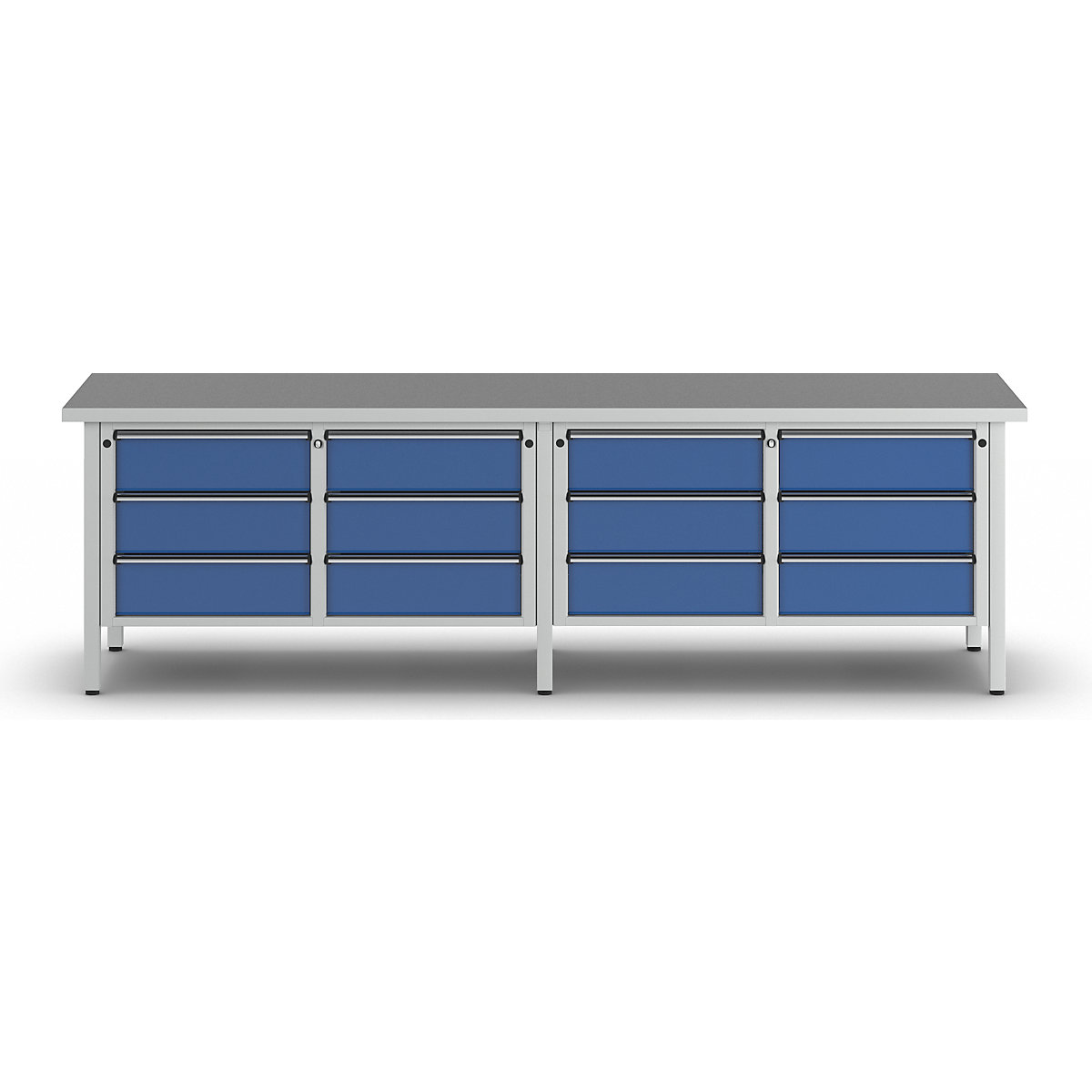 Largura da bancada de trabalho 2800 mm, estrutura modular – ANKE (Imagem do produto 8)-7