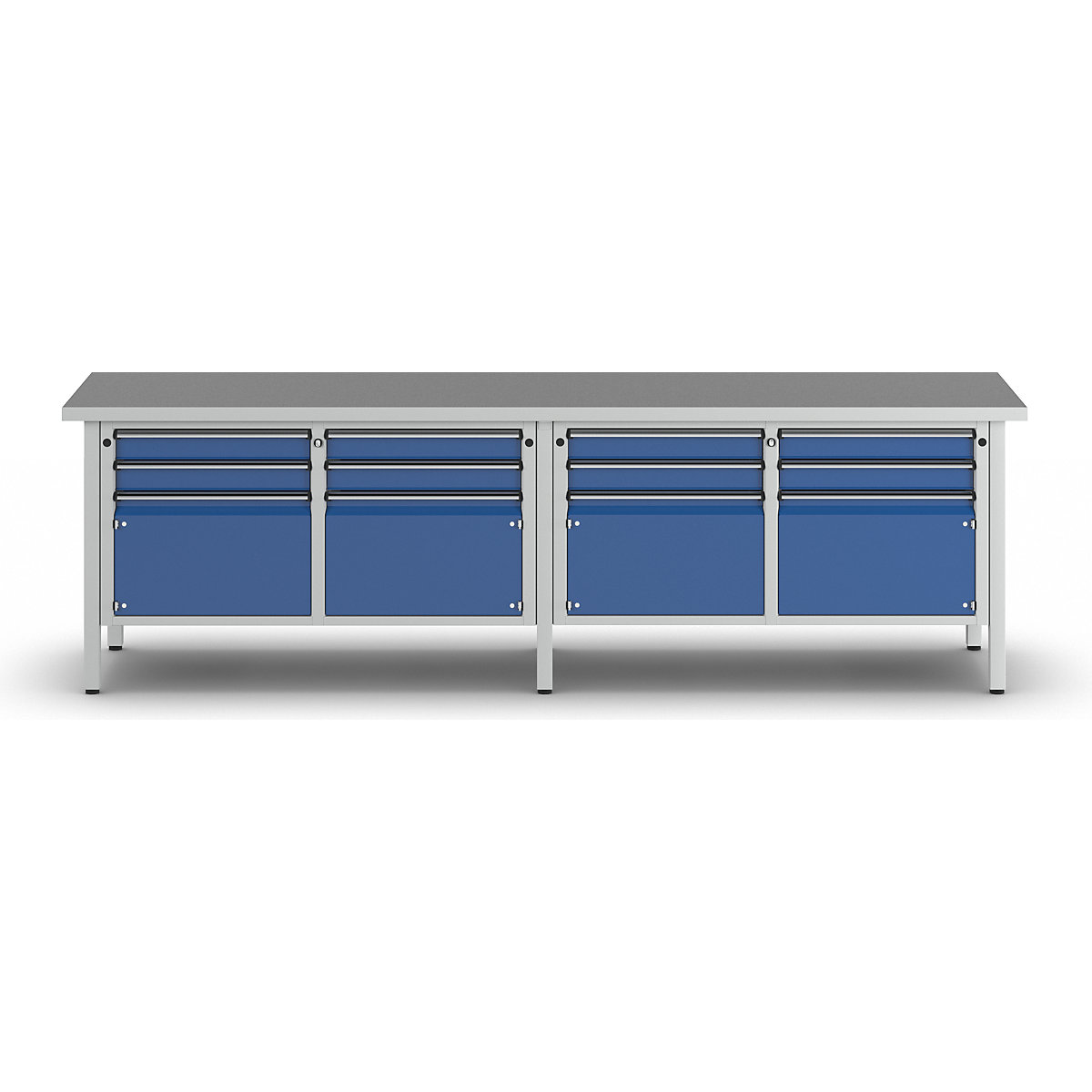 Largura da bancada de trabalho 2800 mm, estrutura modular – ANKE (Imagem do produto 8)-7