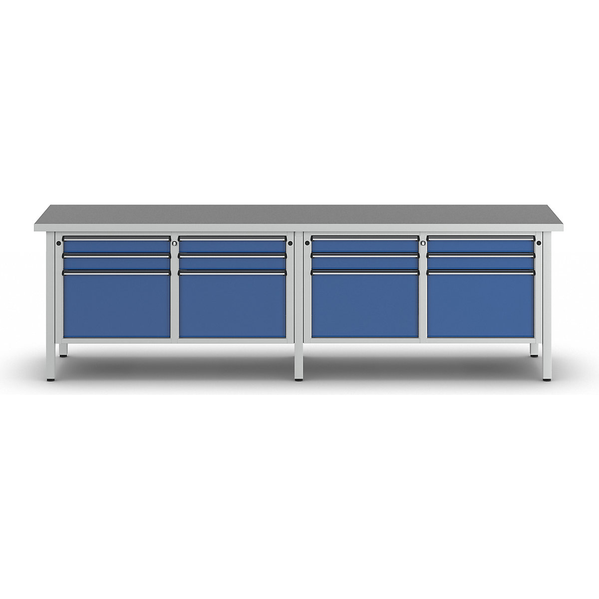Largura da bancada de trabalho 2800 mm, estrutura modular – ANKE (Imagem do produto 8)-7