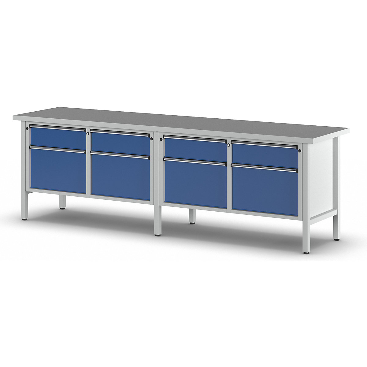 Largura da bancada de trabalho 2800 mm, estrutura modular – ANKE (Imagem do produto 7)-6