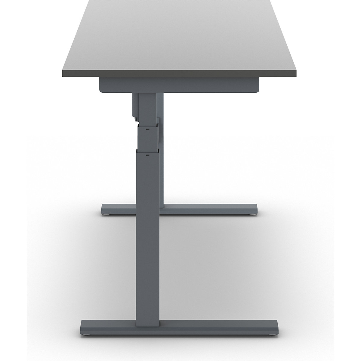 Mesa de trabalho com regulação elétrica da altura – Capacidade de carga 200 kg – eurokraft pro (Imagem do produto 2)-1
