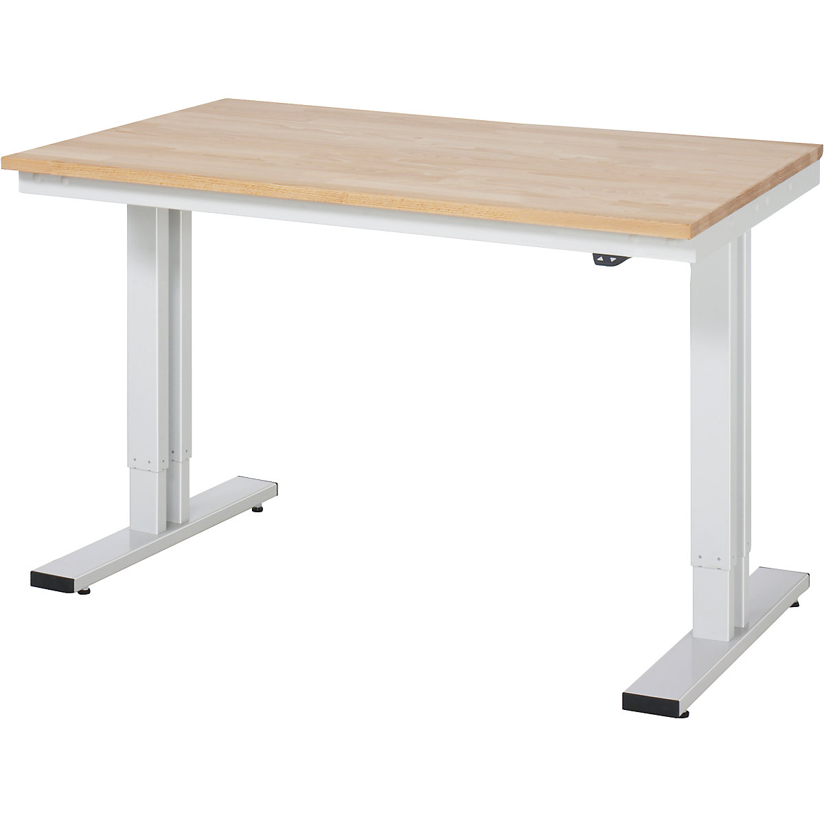 Mesa de trabalho com regulação elétrica da altura – capacidade de carga 300 kg – RAU