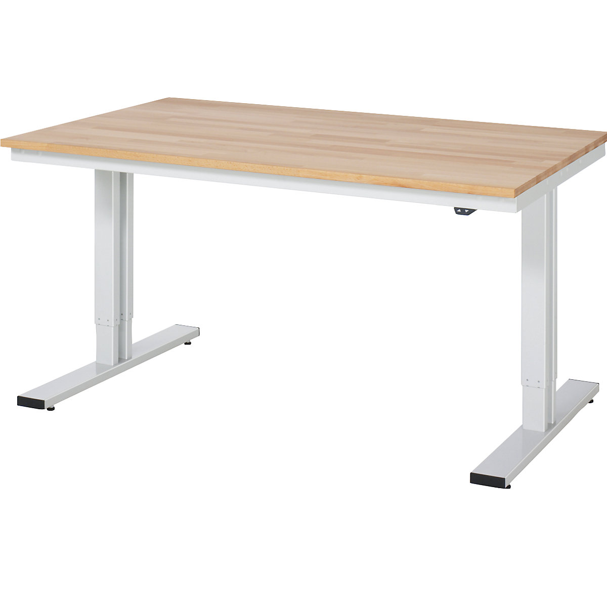 Mesa de trabalho com regulação elétrica da altura – capacidade de carga 300 kg – RAU