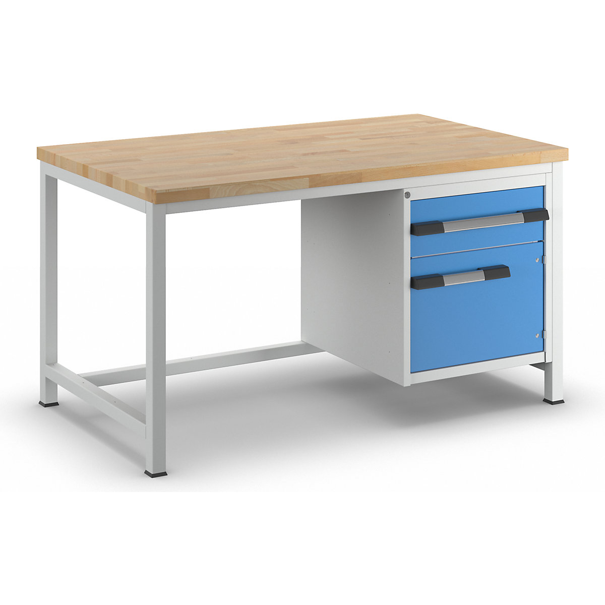 Banco da lavoro, struttura a telaio serie 8000 – eurokraft pro