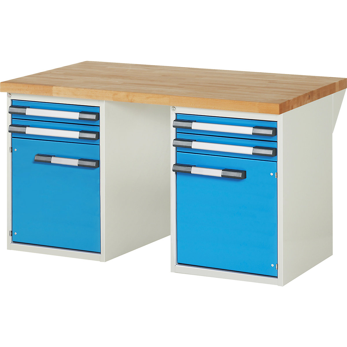 Banco di lavoro, sistema modulare Serie 7000 - eurokraft pro